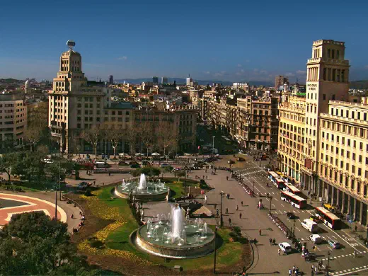 Plaça de Catalunya Barcelona